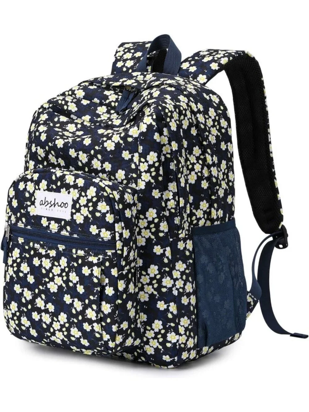 Floral Water-Resistant Backpack for Women | Stylish School Bookbag for Teens